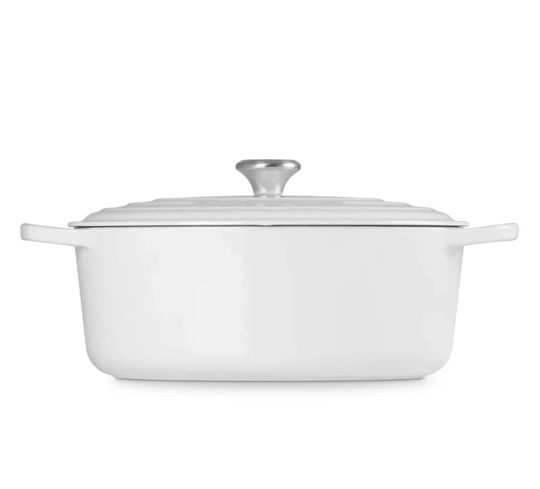 Le Creuset Signature – SPECIAL – Oval Dutch Oven – 8 QT – White - Image 3