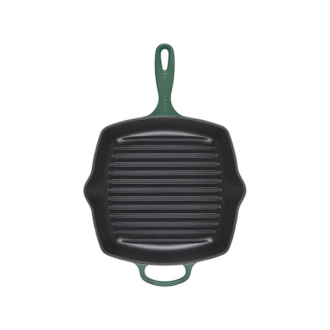 Le Creuset Signature Square Skillet Grill – 10 1/4" – Artichau - Image 2