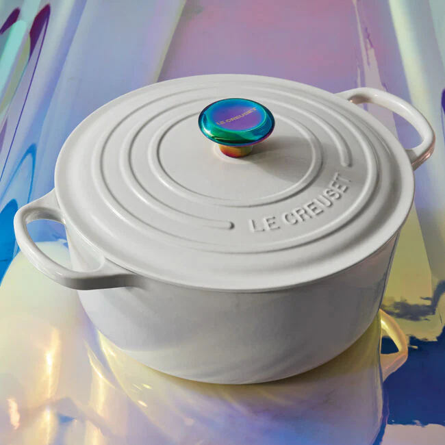 Le Creuset Signature Stainless Steel Iridescent Knob – 1.9in / 47mm - Image 4