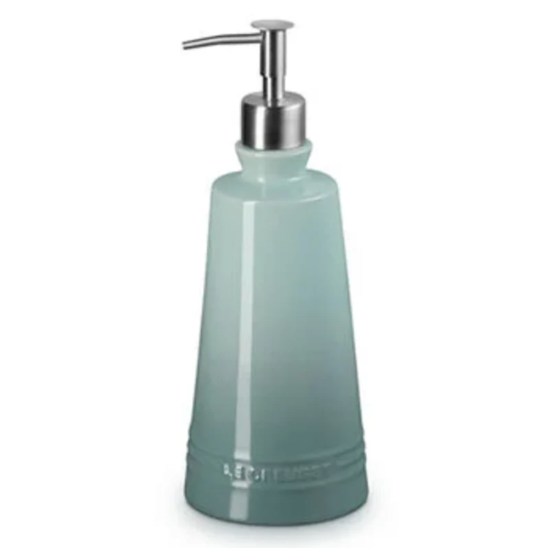 Le Creuset Stoneware Signature Soap Dispenser – 20oz.– Sea Salt