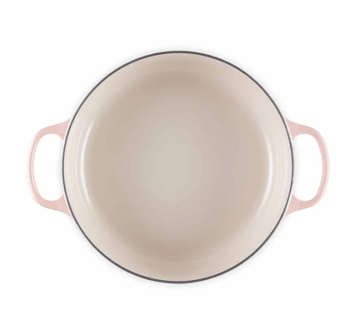 Le Creuset Wide Round Oven – 6.75 QT – Peche - Image 4