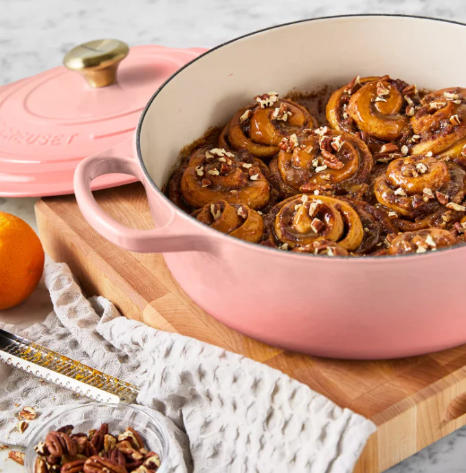Le Creuset Wide Round Oven – 6.75 QT – Peche - Image 6