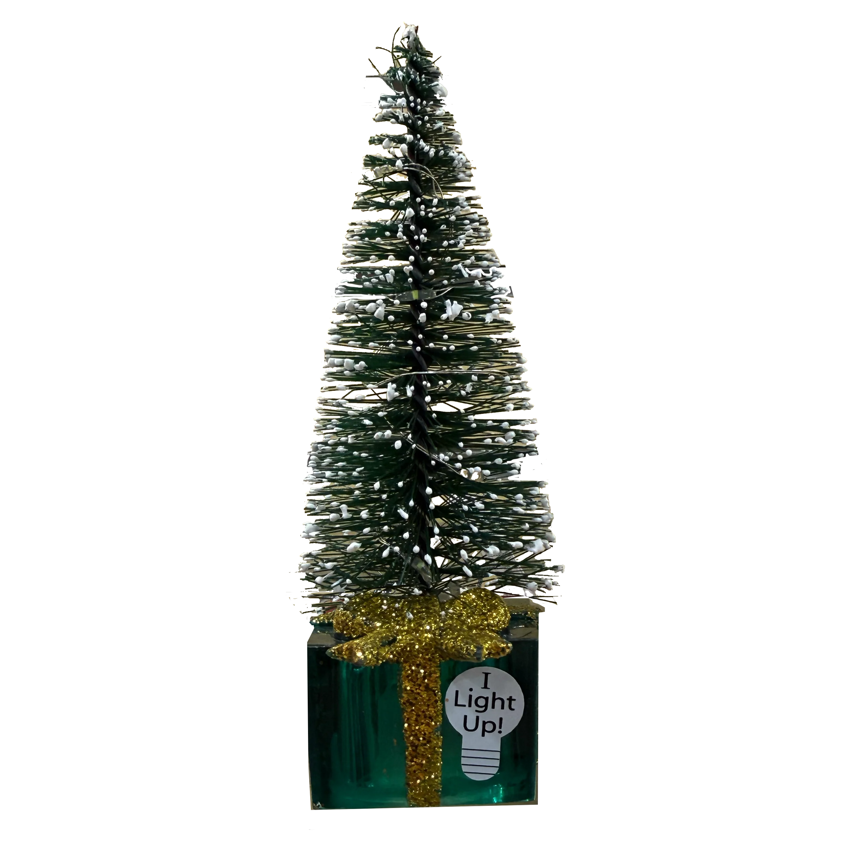 Light Up Mini LED Fir Tree  – Assorted Colors – Each Sold Separately – 5" - Image 2