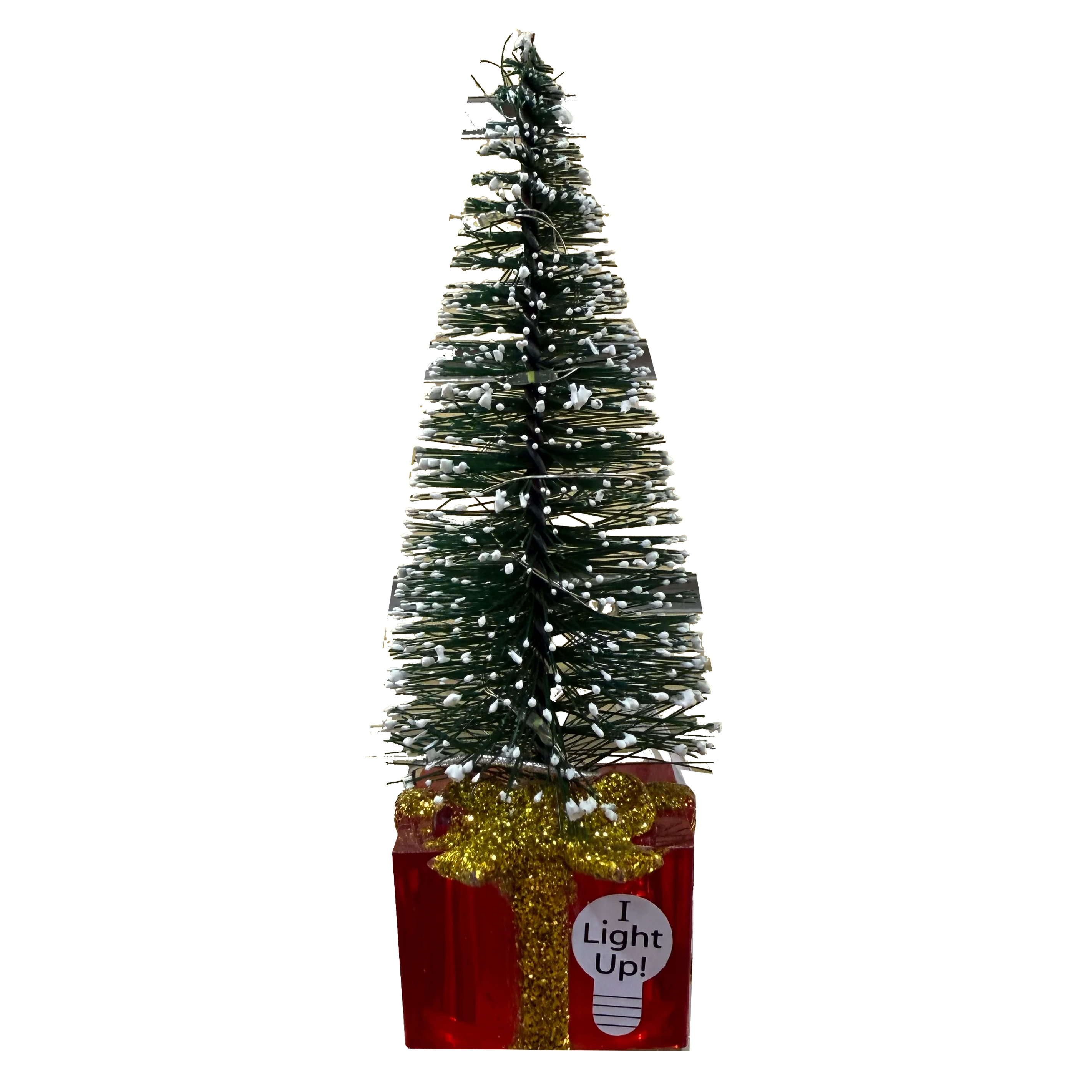Light Up Mini LED Fir Tree  – Assorted Colors – Each Sold Separately – 5" - Image 3