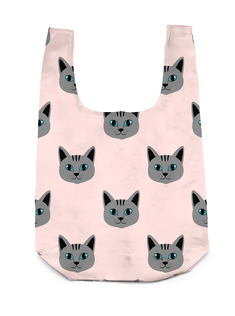 Living Royal 2 in 1 Bag Charm + Shopper Bag Inside – Cat - Image 3