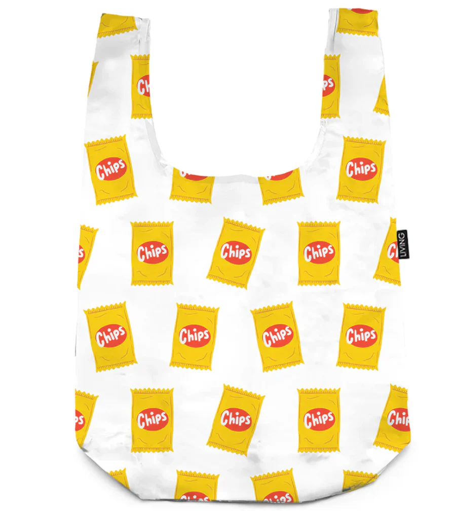 Living Royal 2 in 1 Bag Charm + Shopper Bag Inside – Chips - Image 3
