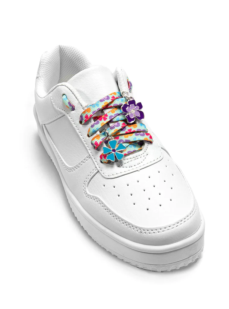 Living Royal Flower Power Shoelaces + Charm Set - Image 2