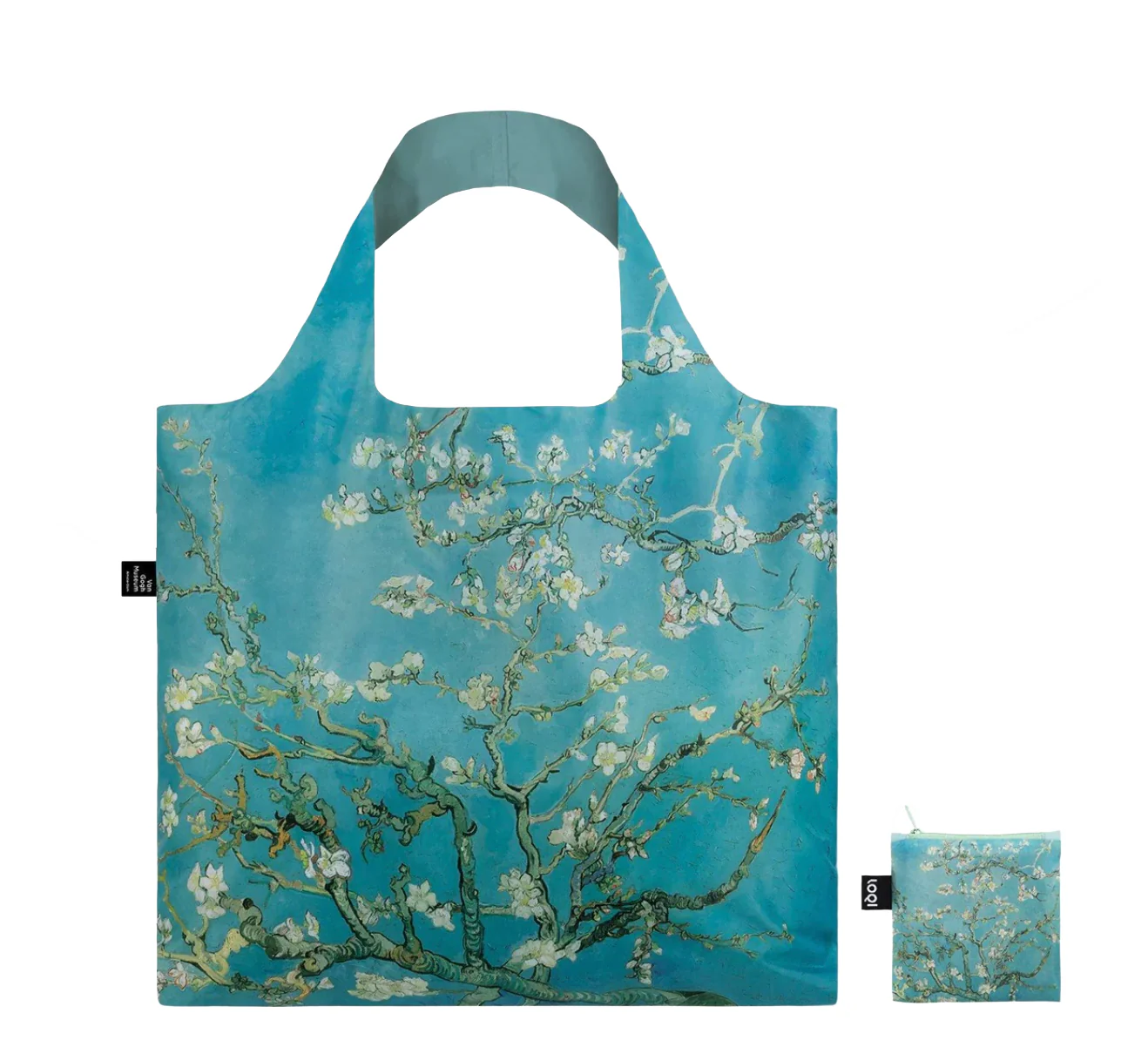 LOQI Reusable Tote Bag – Vincent van Gogh Almond Blossom - Image 2