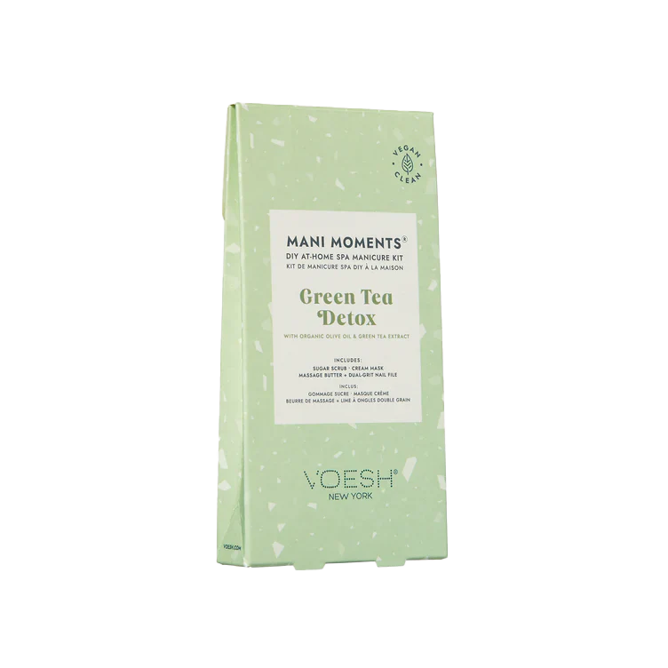 Voesh Mani Moments Revitalizing At-Home Manicure Kit – Green Tea Detox