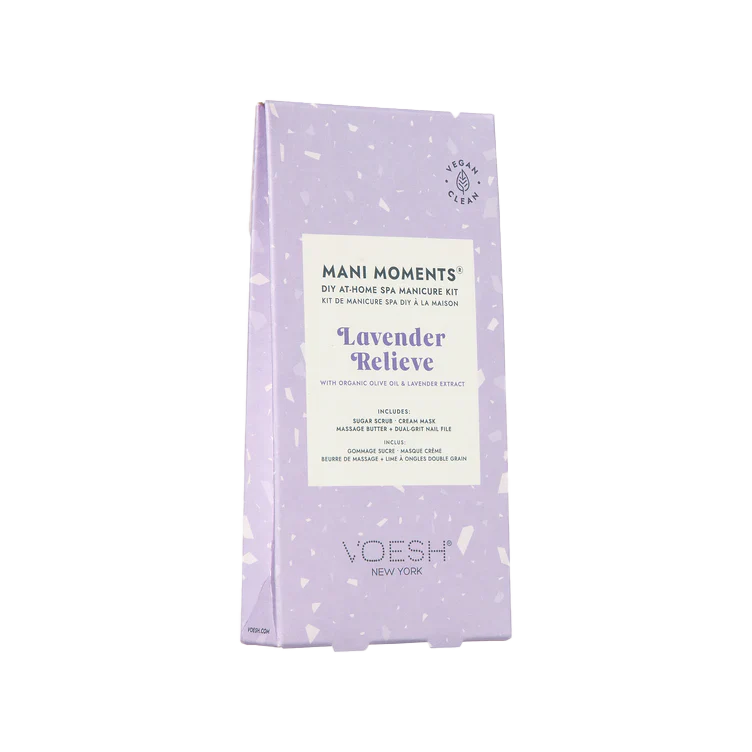 Voesh Mani Moments Revitalizing At-Home Manicure Kit – Lavender Relieve