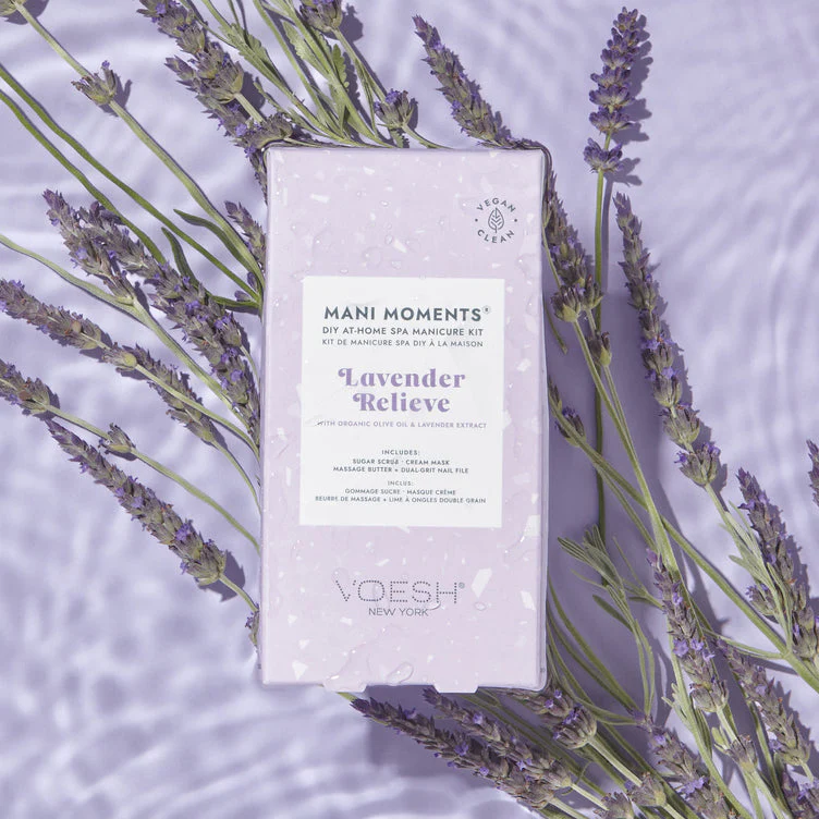 Voesh Mani Moments Revitalizing At-Home Manicure Kit – Lavender Relieve - Image 2