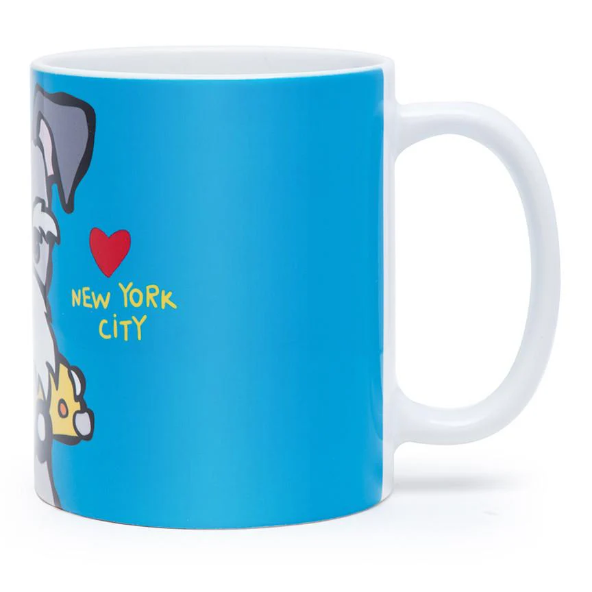 Marc Tetro NYC Schnauzer with Taxi Mug – 12oz. - Image 2