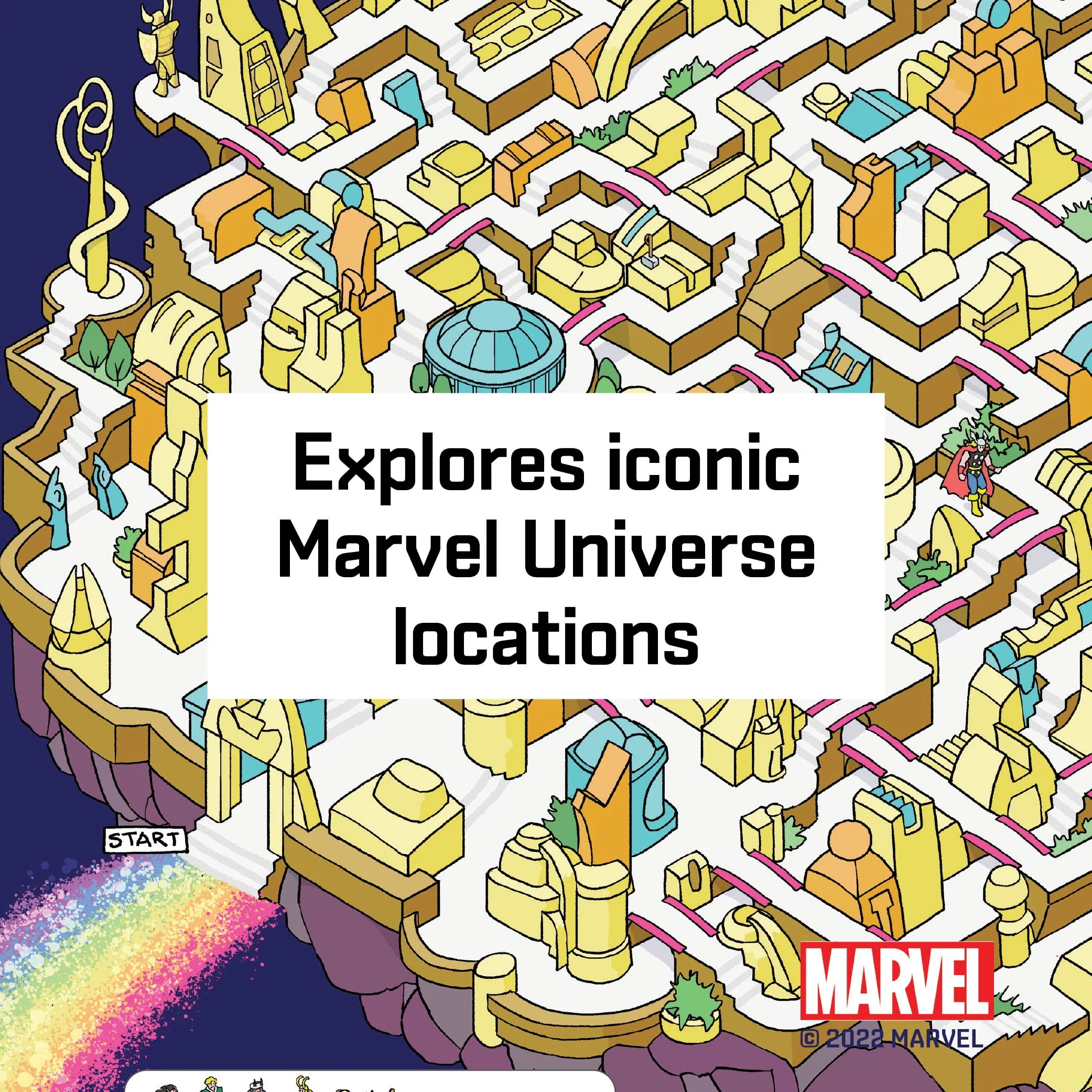 Marvel Mazes Novelty Book - Image 3