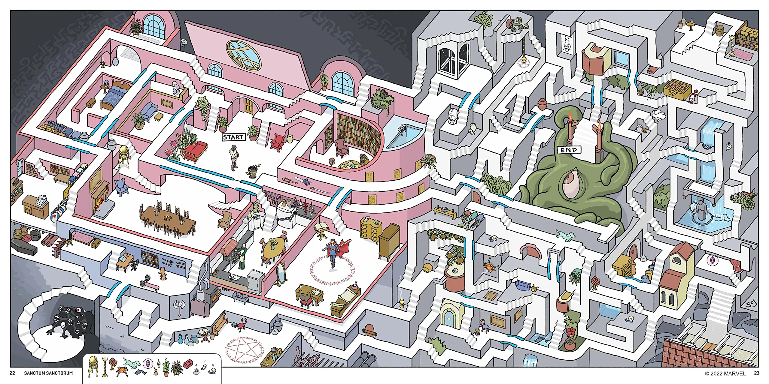 Marvel Mazes Novelty Book - Image 6