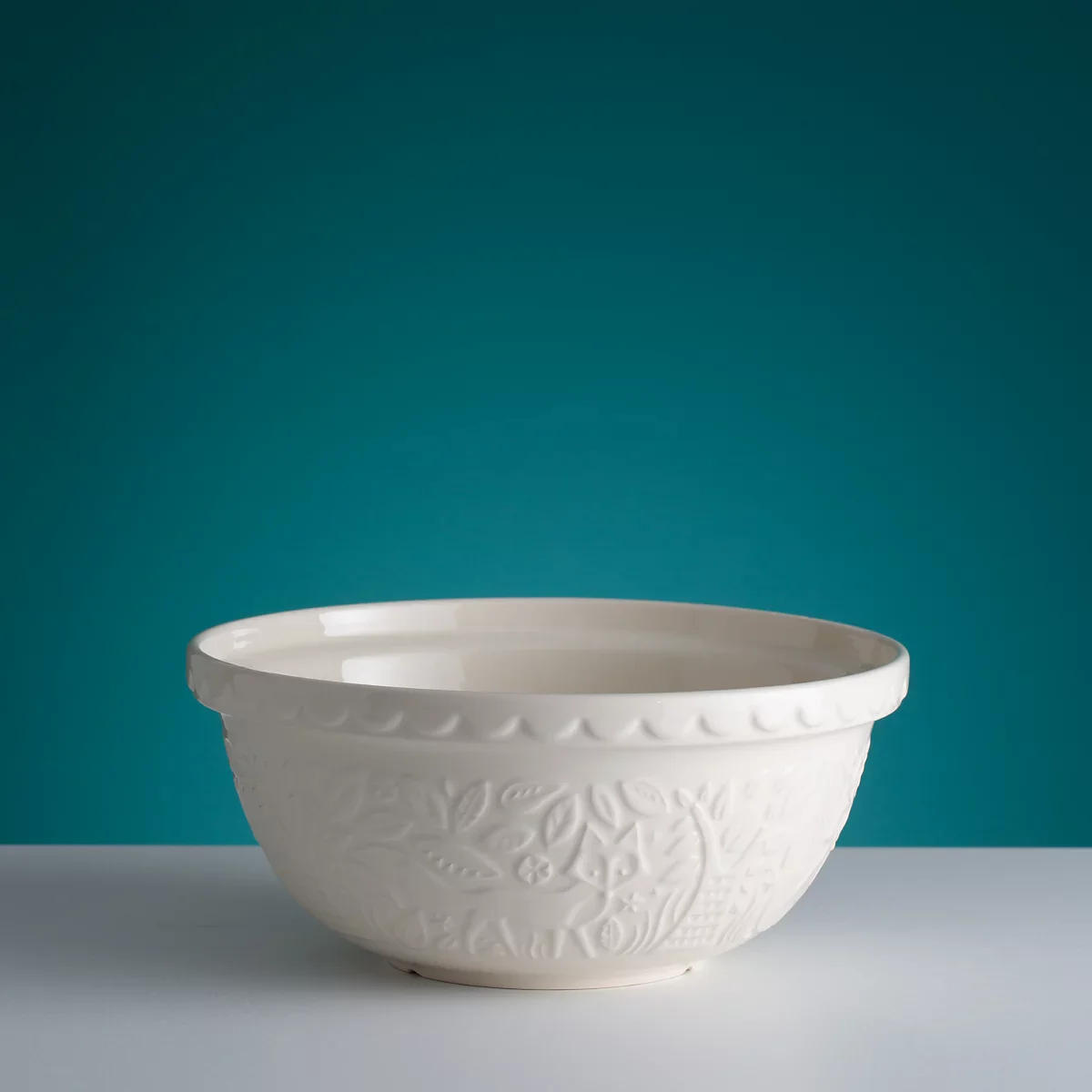 Mason Cash Ceramic Mixing Bowl – "In The Forest" – Fox Cream – 11.4" x 5.5" - Image 5