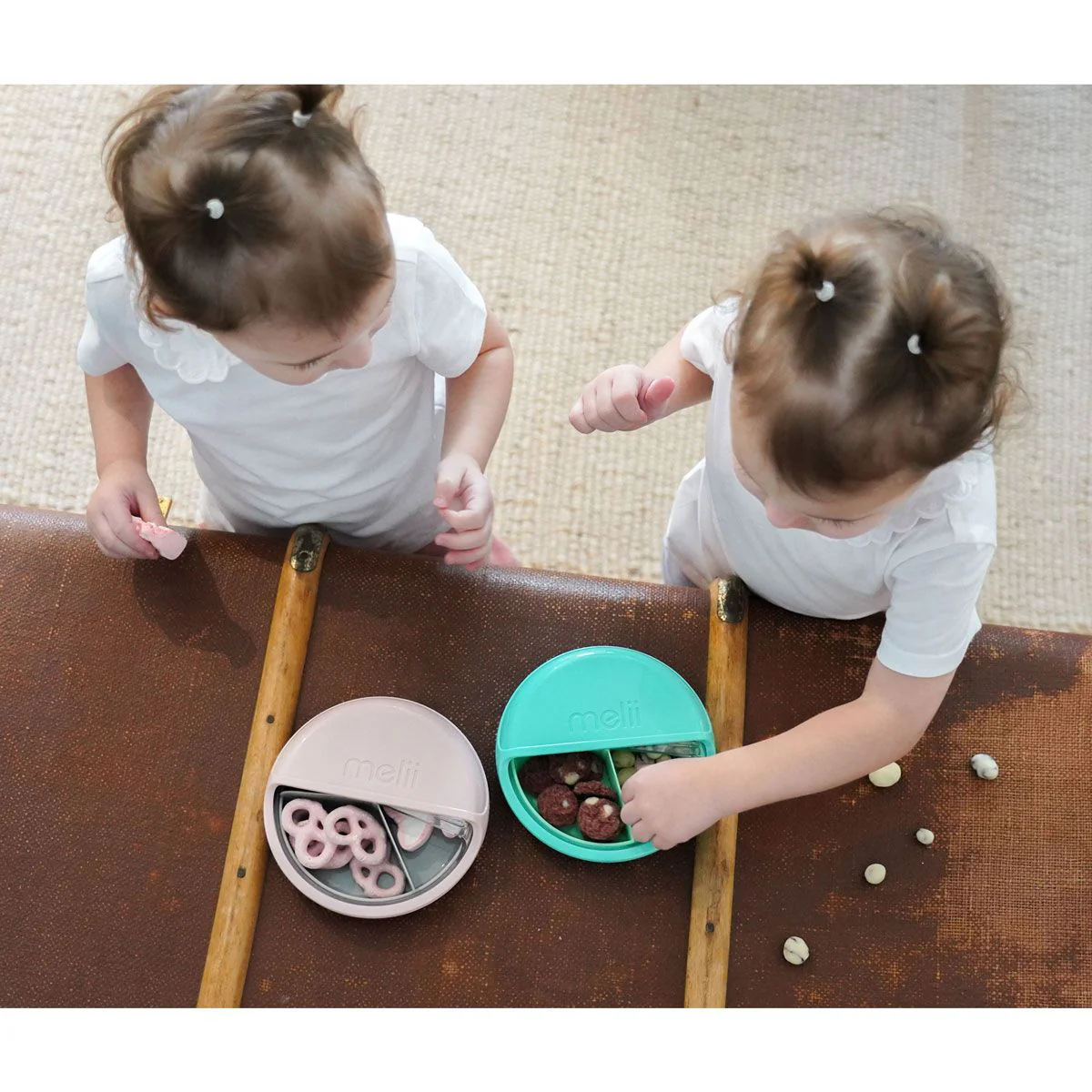 Melii Spin Snack Container – Blue - Image 3