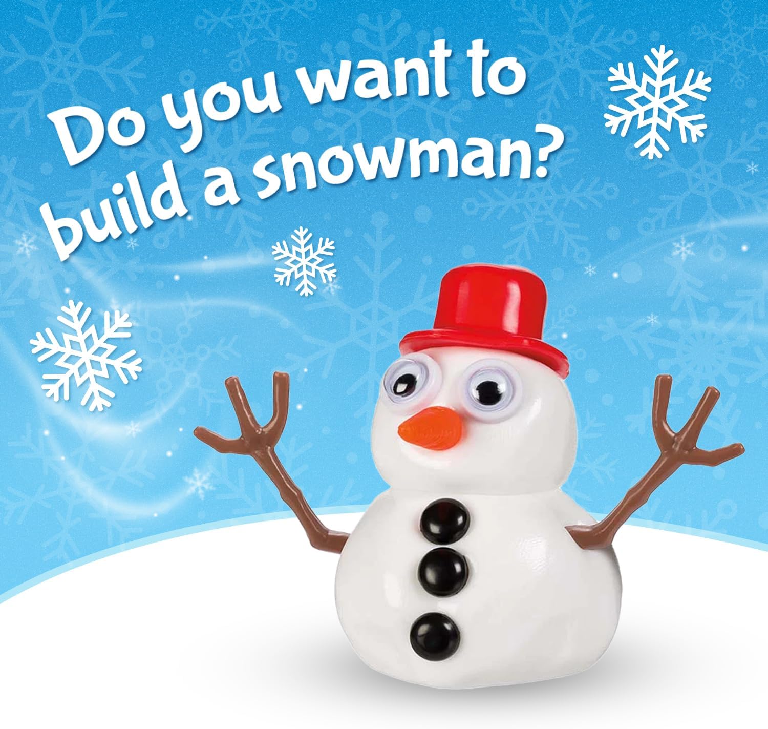Melting Snowman Reusable Desk Toy For Kids of all Ages! - Image 2