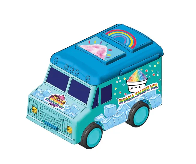 Micro Town Munchie-Mobiles Die-Cast Vehicles – Pack of 4 - Image 2