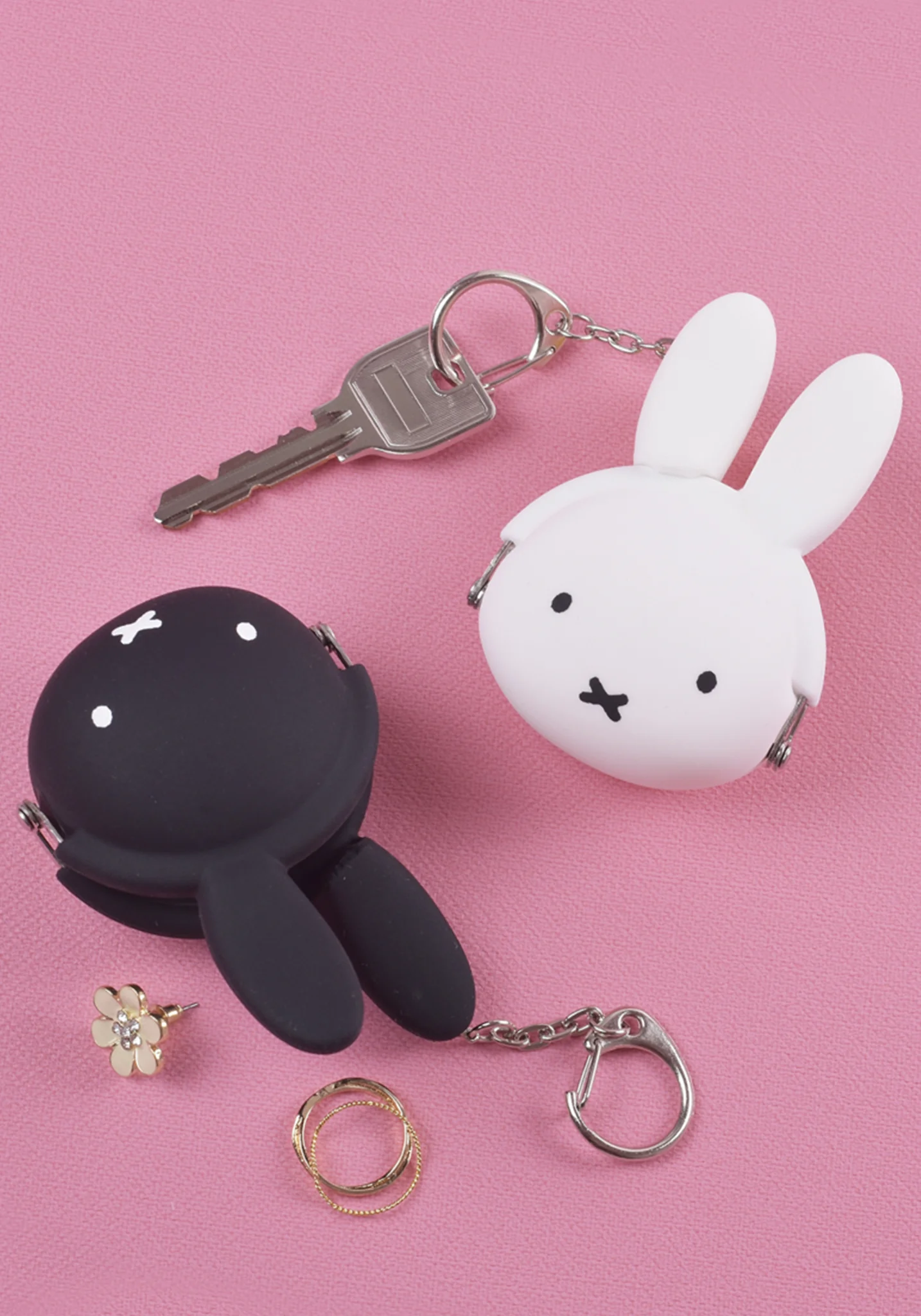 Mimi POCHI Baby Silicon Coin Purse – Miffy – White - Image 3