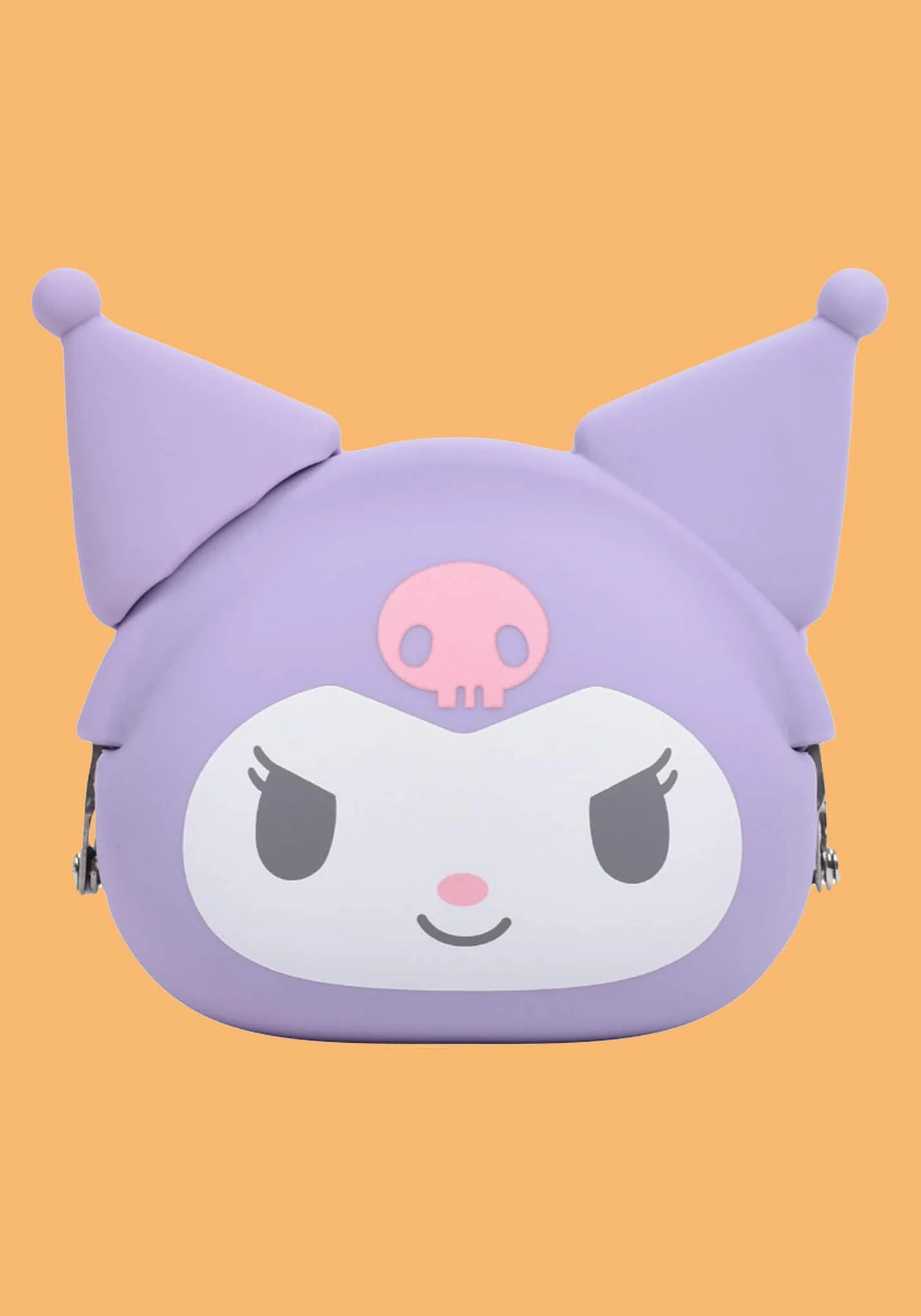Mimi POCHIBI Silicon Coin Purse– Kuromi – Purple - Image 3