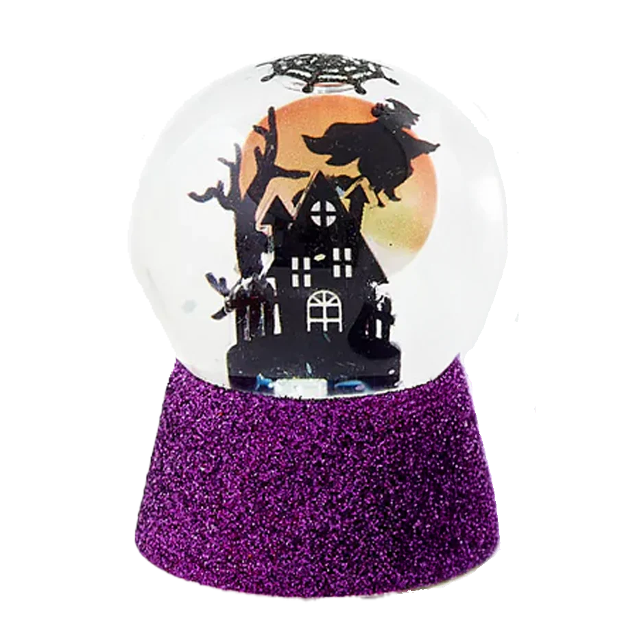 Mini Halloween Water Globe - 3 Assorted Styles – Each Sold Separately - Image 3