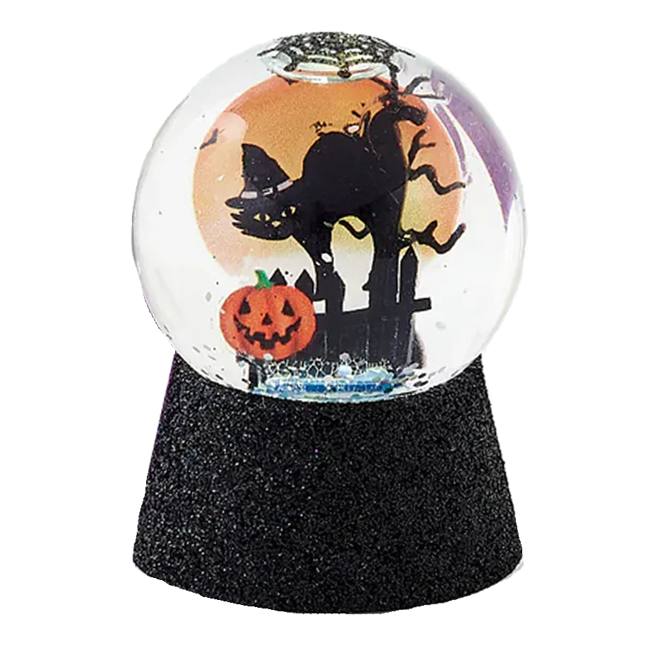 Mini Halloween Water Globe - 3 Assorted Styles – Each Sold Separately - Image 4