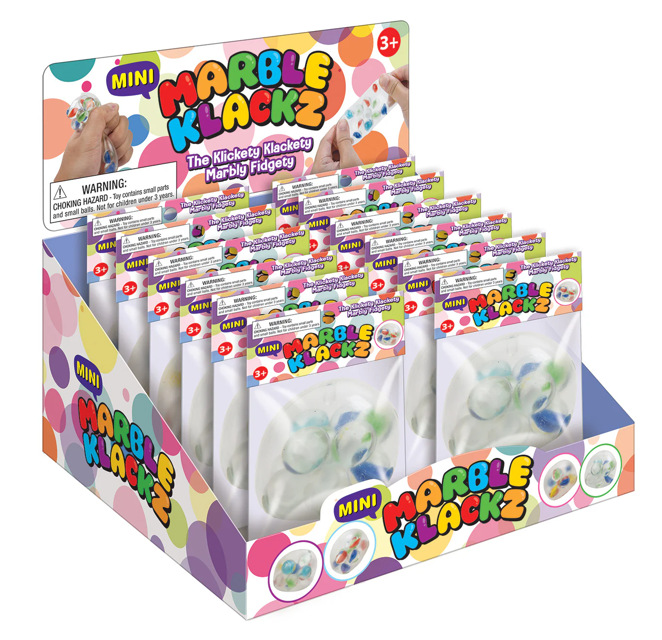 Mini Marble Klackz Rhythmic Sensory Fidget Toy For All Ages - Image 2