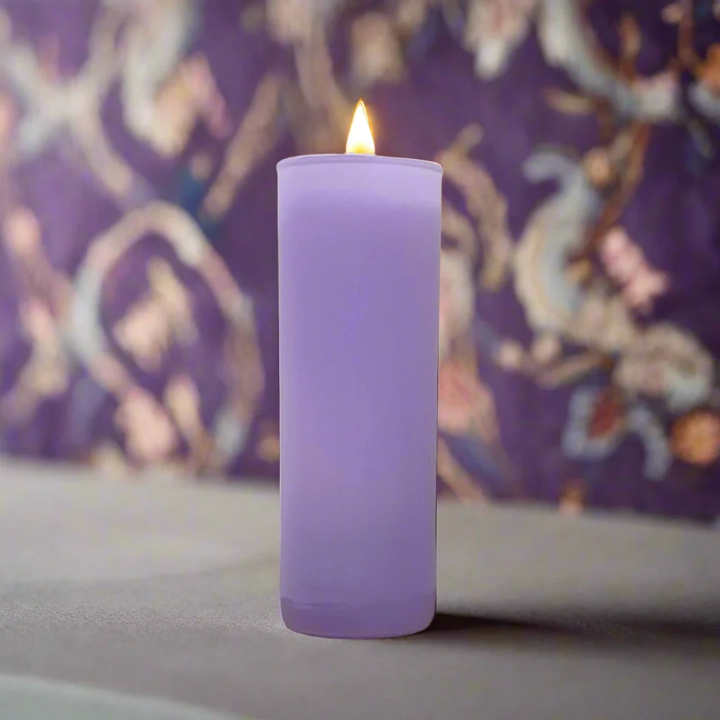 Mixture - Lavender Votive Scented Candle – 2oz. – Blackberry Vetiver - Image 2