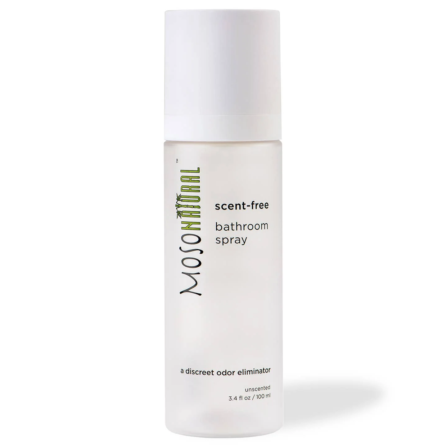 Moso Scent-Free Bathroom Spray A Discreet Odor Eliminator – 3.4oz