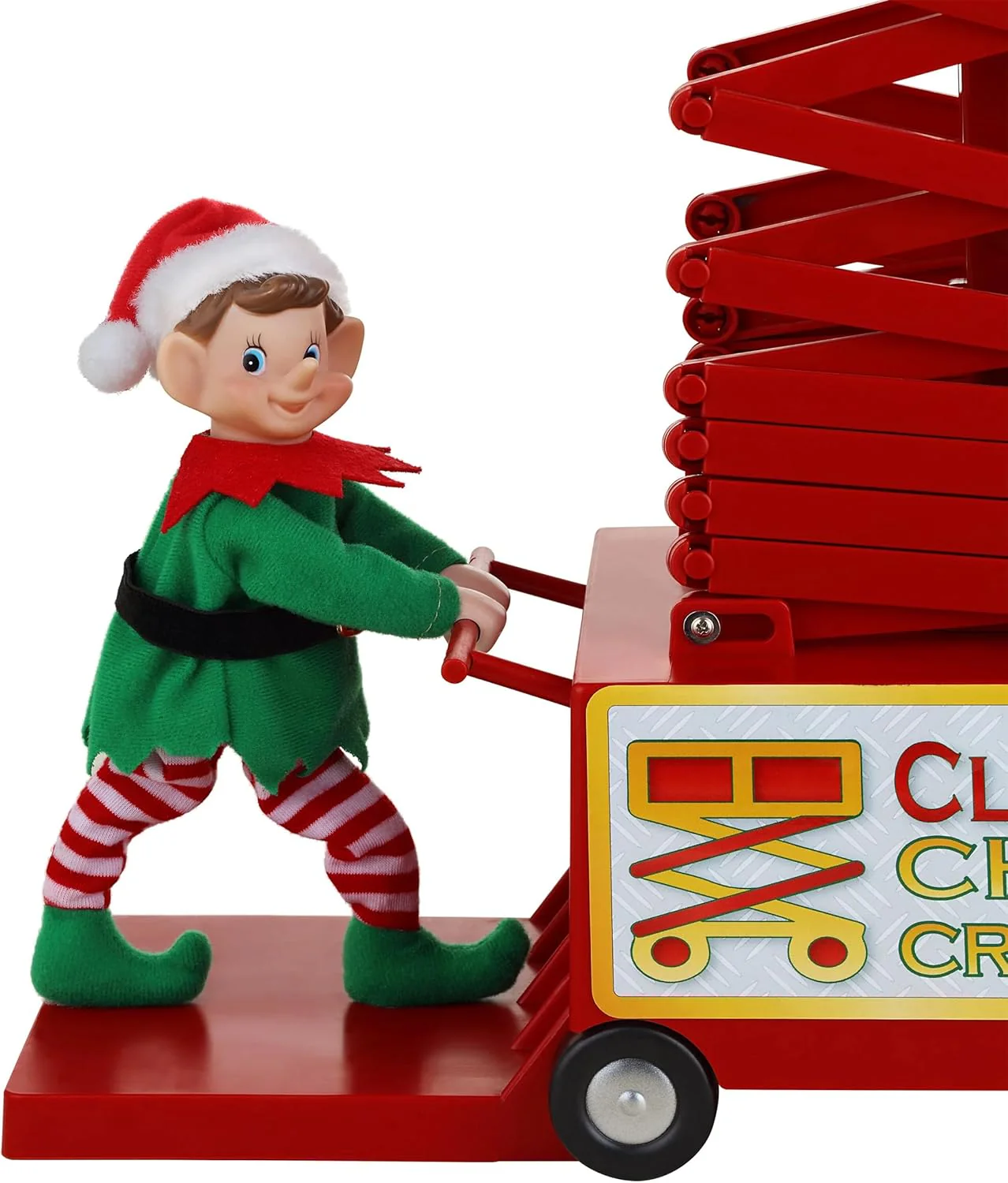 Mr. Christmas Animated & Musical Santa's Lift - 50 in. – White - Image 4