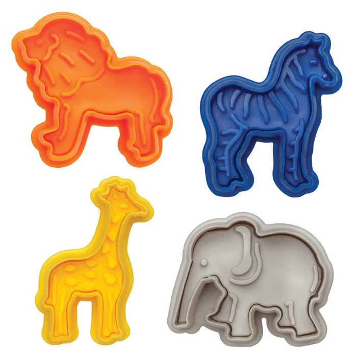 Mrs. Anderson's Baking Animal Cracker Cookie Cutters โ Set of 4