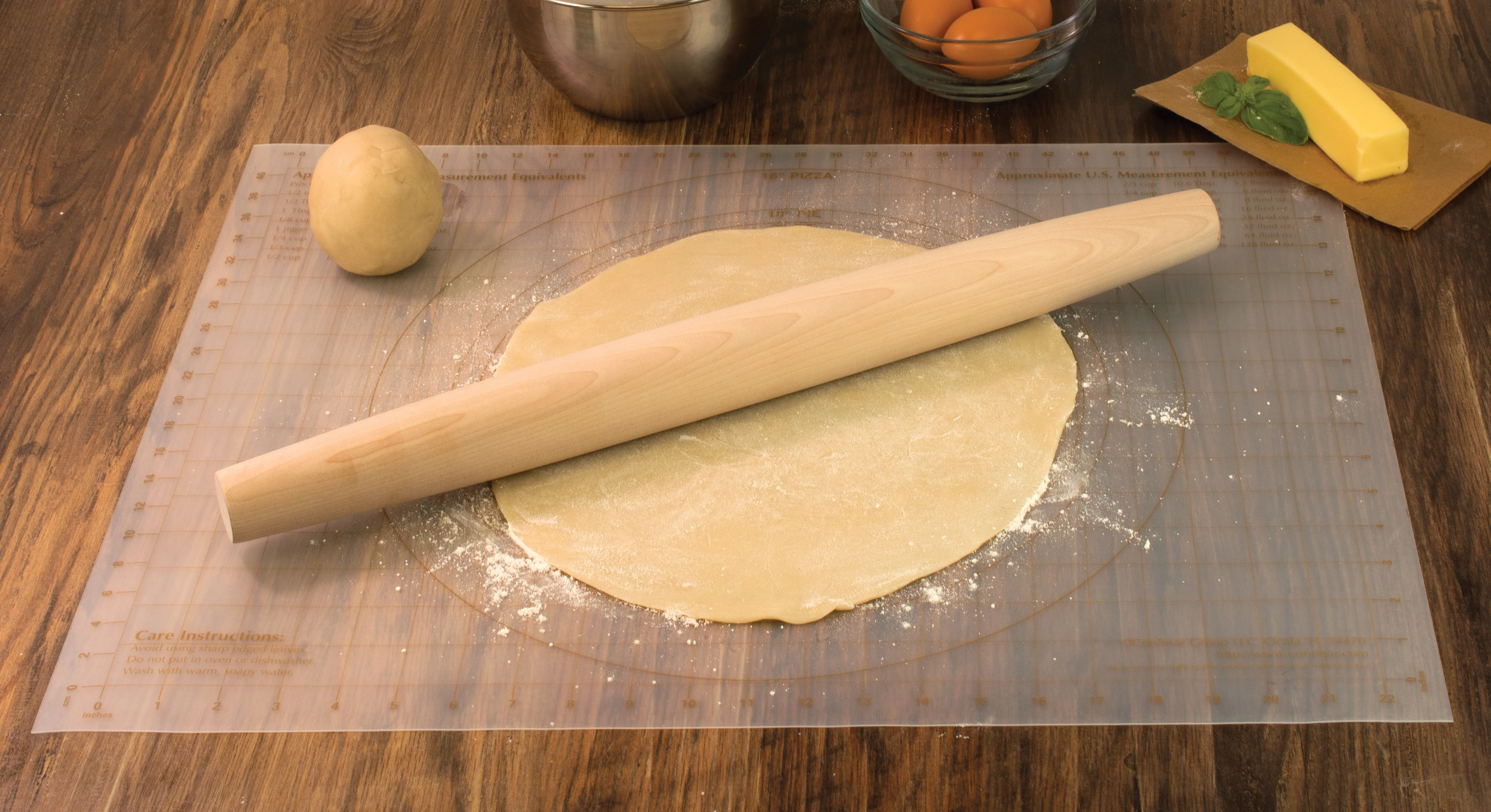 Mrs Anderson's Baking Hardwood French Pin – 20.5in - Image 3