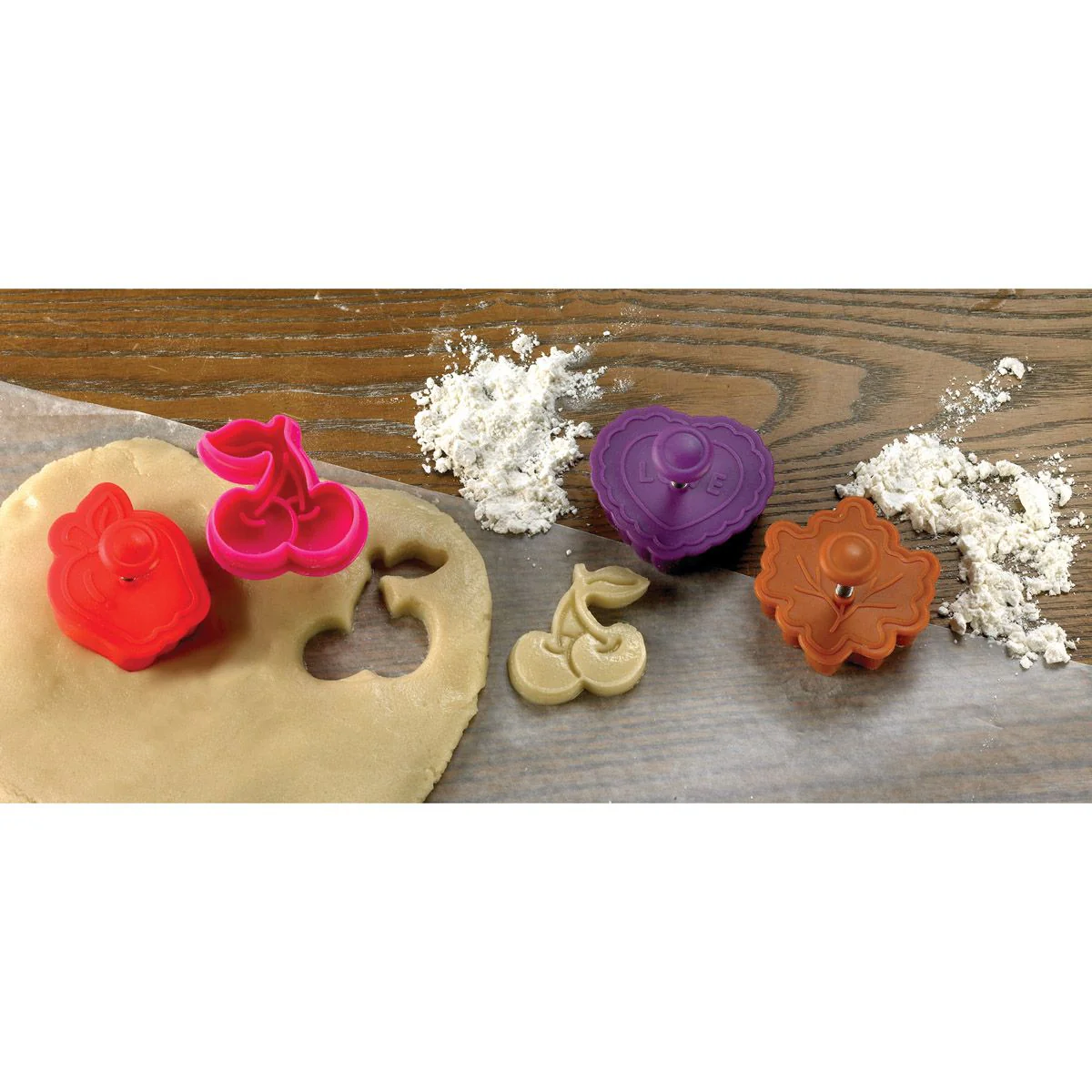 Mrs Anderson's Cookie & Baking Pie Crust Cutters – Set of 4 - Image 4