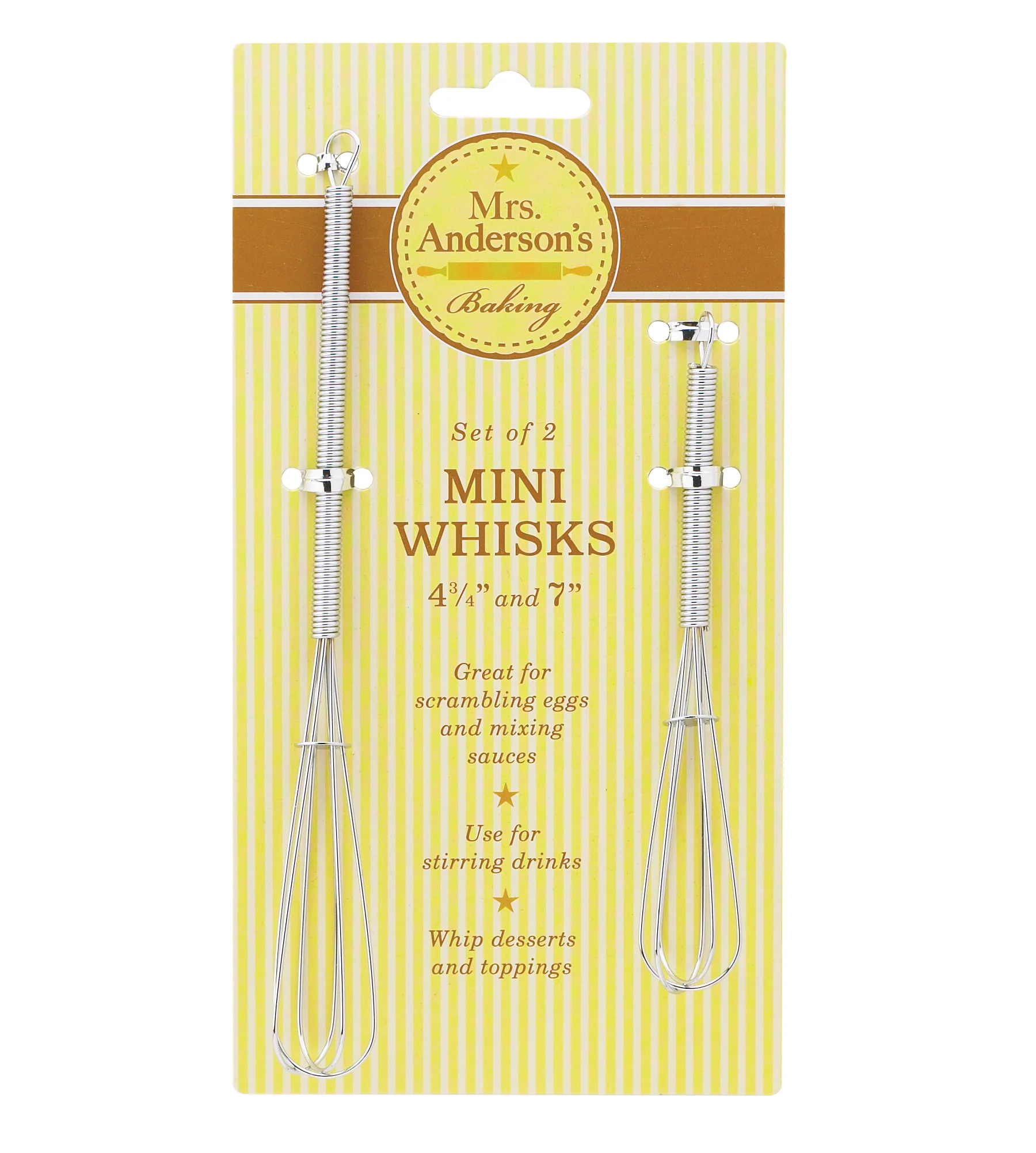 Mrs Anderson's Mini Whisk โ Set of 2 - Image 2
