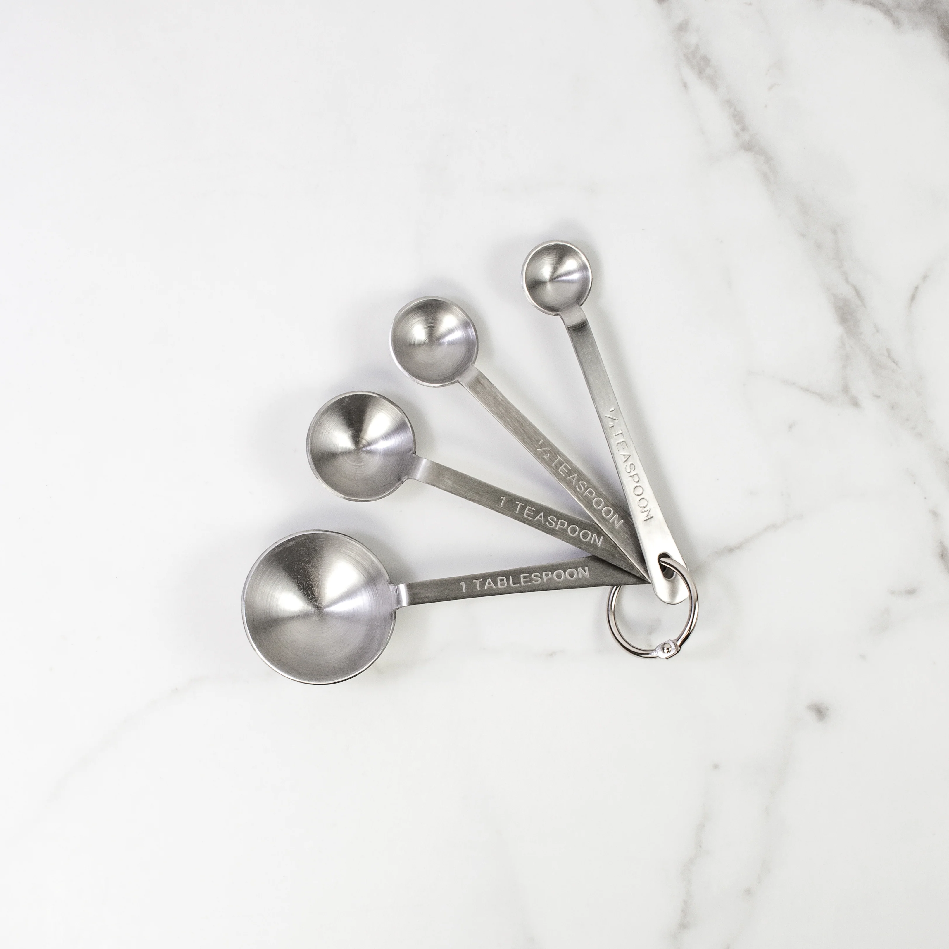Mrs. Anderson's Stainless Steel Measuring Spoons – 4 Piece Set - Image 3