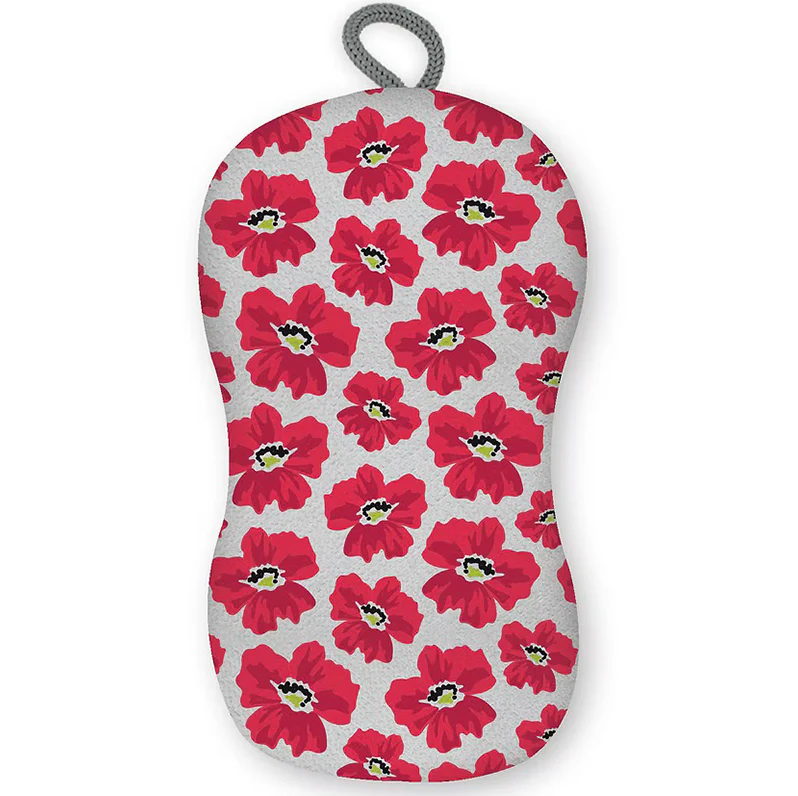 MU Kitchen Scrub Sponge β New Poppy