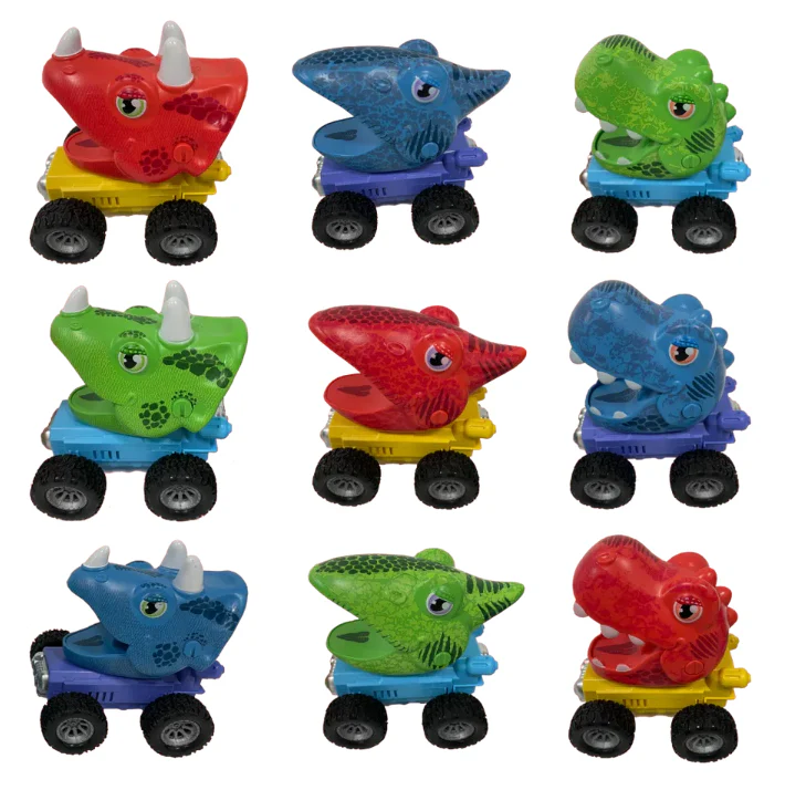 Mukikim Dino Racers Car Toy – Assorted Colors Each Sold Separately