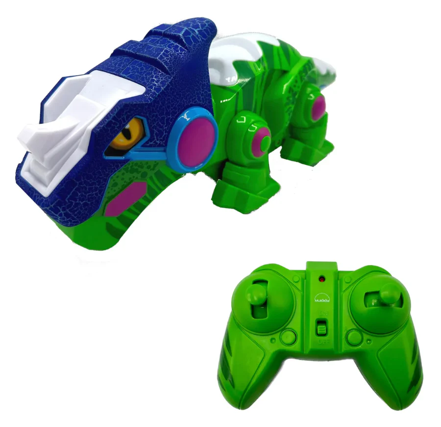 Mukikim REX – Remote Control Lights, Sounds & Color-Changing Dinosaur Toy