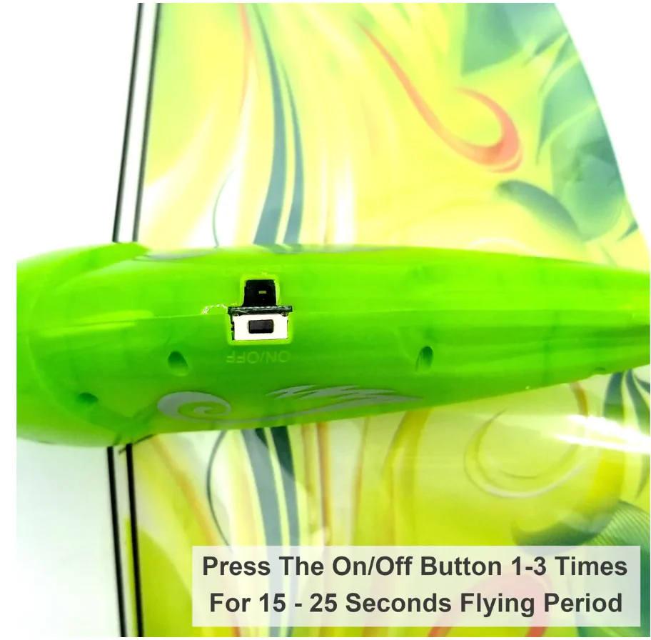 Mukikim Self Flying eBird Toy – Green - Image 5