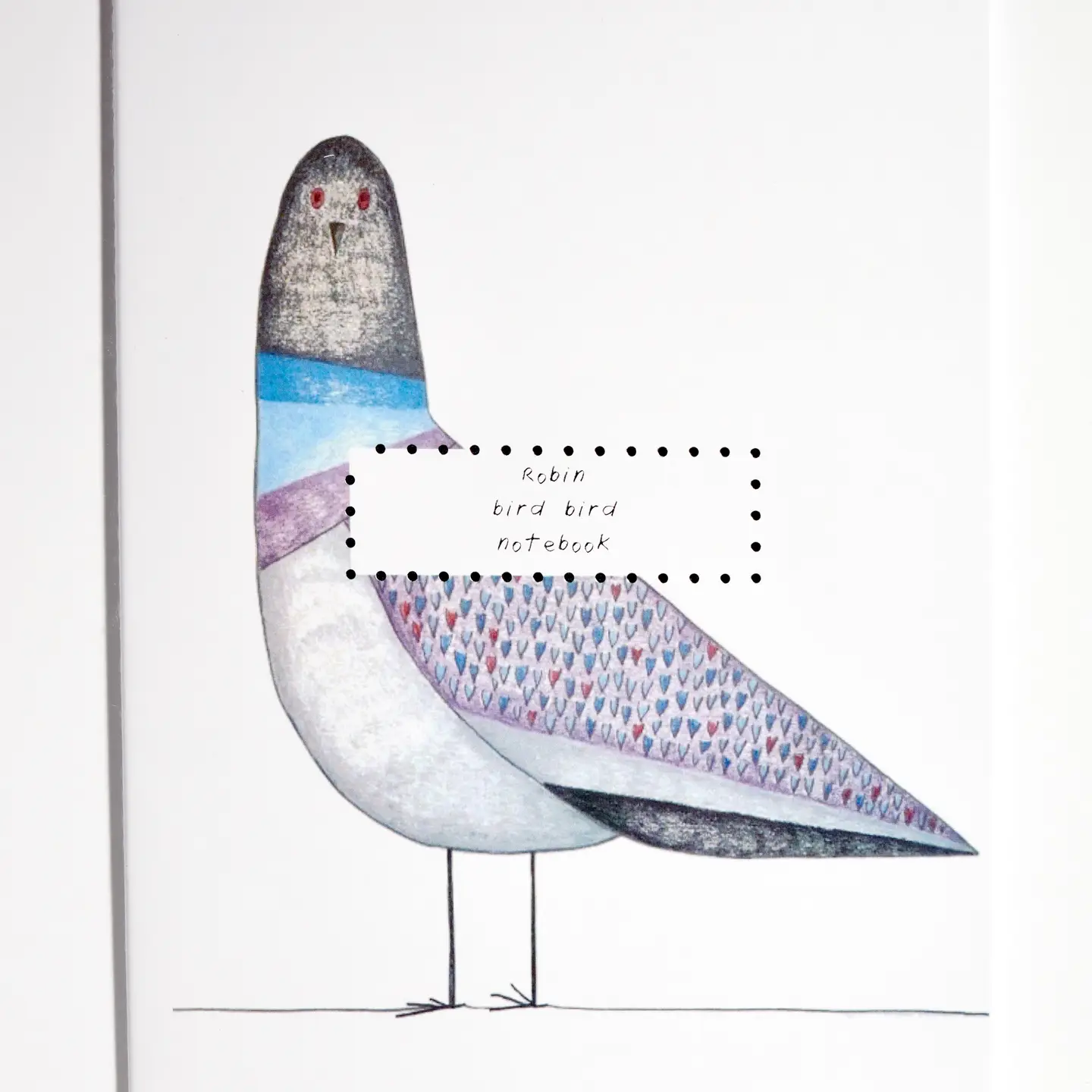 Natchie Small Notebook – Jean from Bird Bird – 3.5 x 5 - Image 2