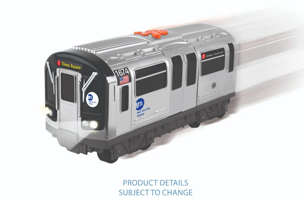 New York City MTA Motorized Subway Car With Lights & Sound - Image 5