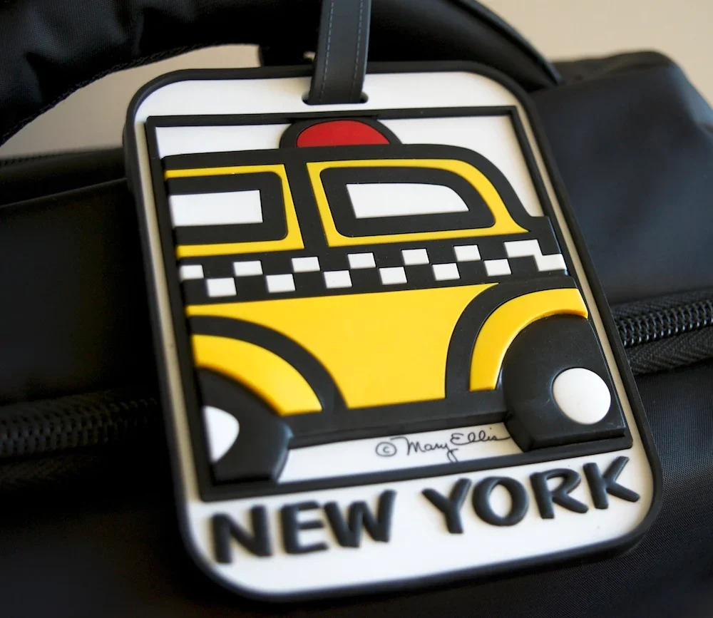 New York Taxi 3D Luggage Tag - Image 2