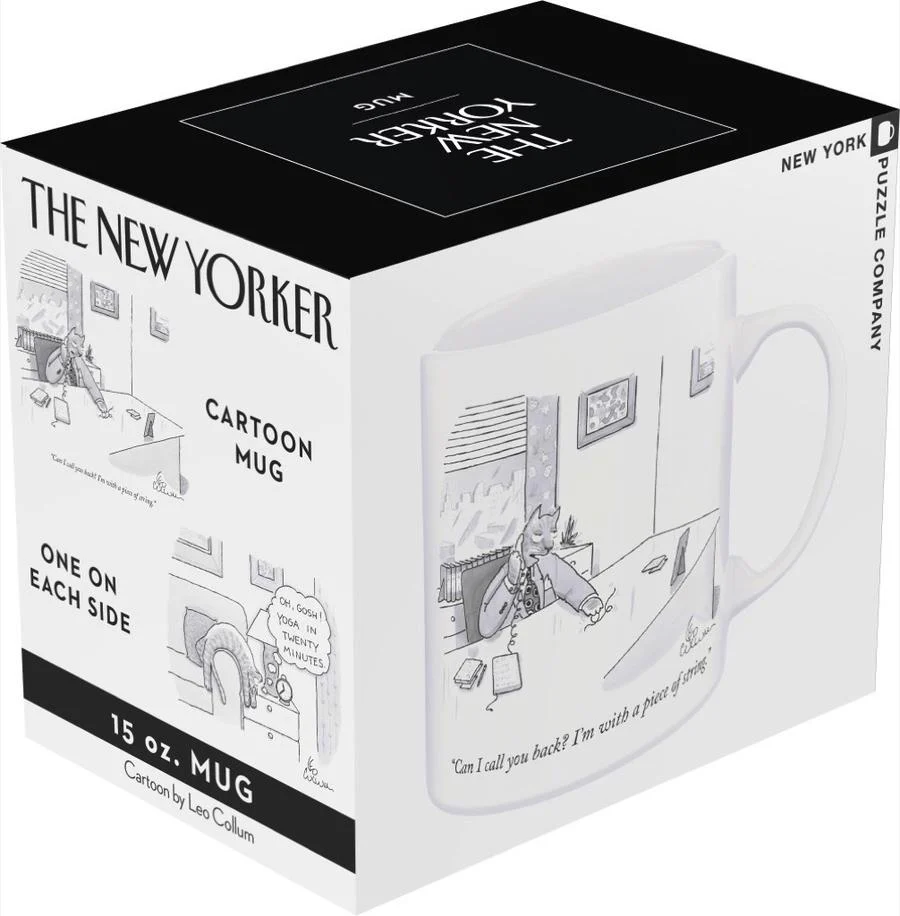 New Yorker Cartoon Mug - Cat - Image 3