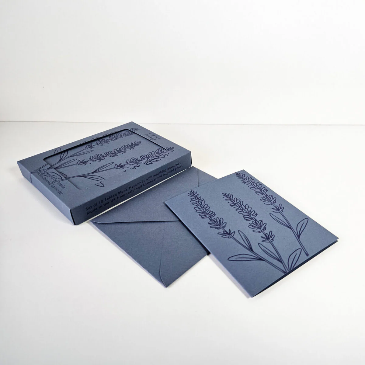 Vent For Change Notecard Made from Reclaimed Lavender – Set of 10 - Image 2
