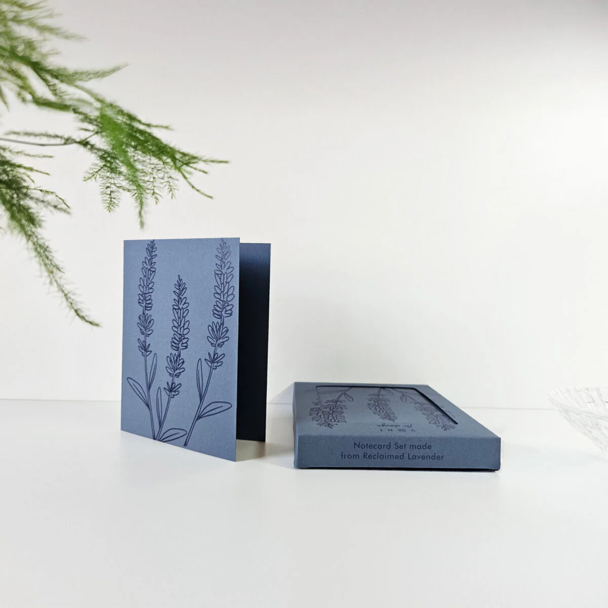 Vent For Change Notecard Made from Reclaimed Lavender – Set of 10 - Image 4