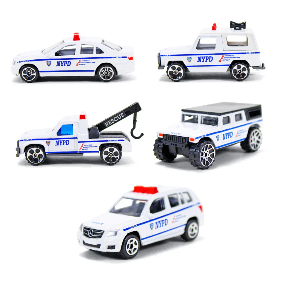 NYPD Diecast Vehicle Gift Pack - 5pc. Set - Image 2