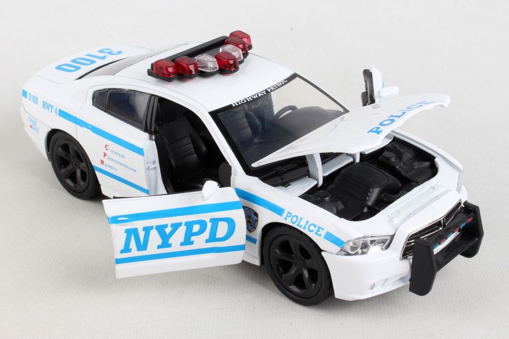 NYPD Official Dodge Charger Police Car – 8.5" x 3" - Image 2