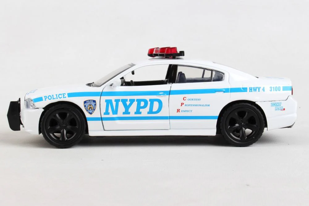 NYPD Official Dodge Charger Police Car – 8.5" x 3" - Image 3