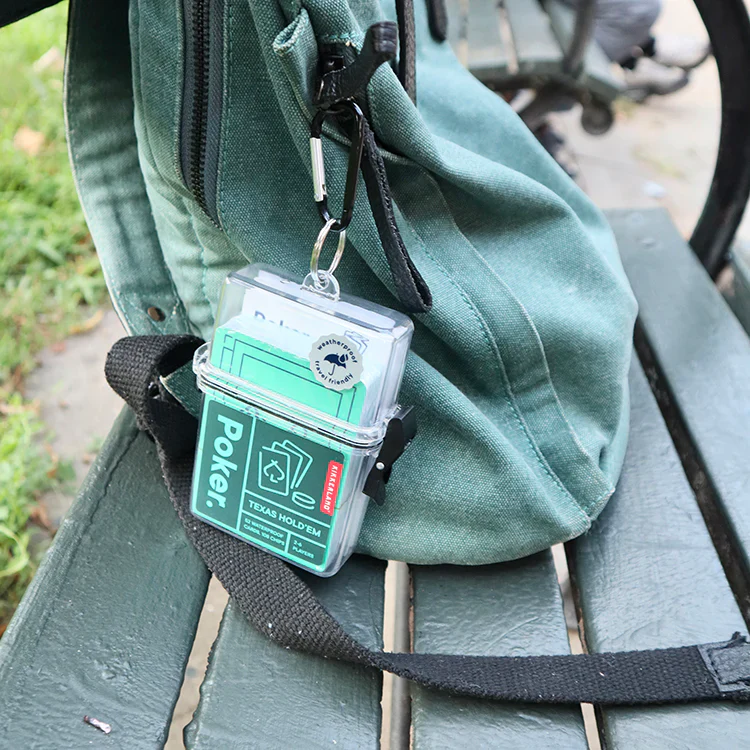 On The Go Waterproof Classic Poker Card Game - Image 3