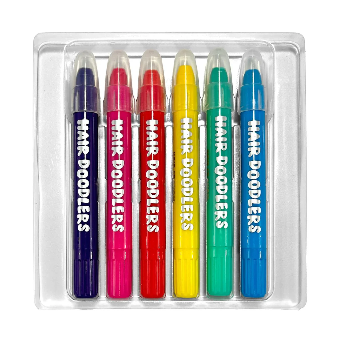 Ooly Hair Doodlers Washable Hair Crayons - Set of 6 - Image 2